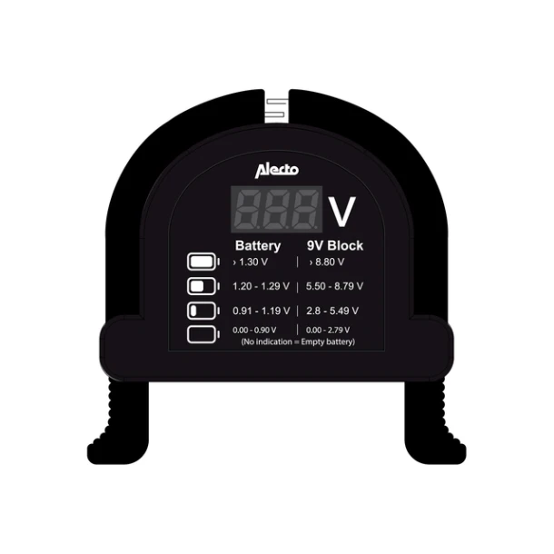 Batterijtester Alecto Btt2