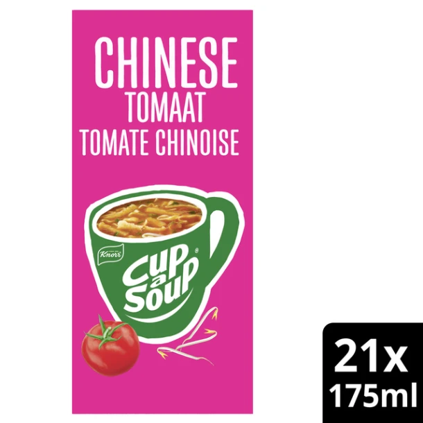 Cup-a-soup Chinese tom.soep, doos 21 zak
