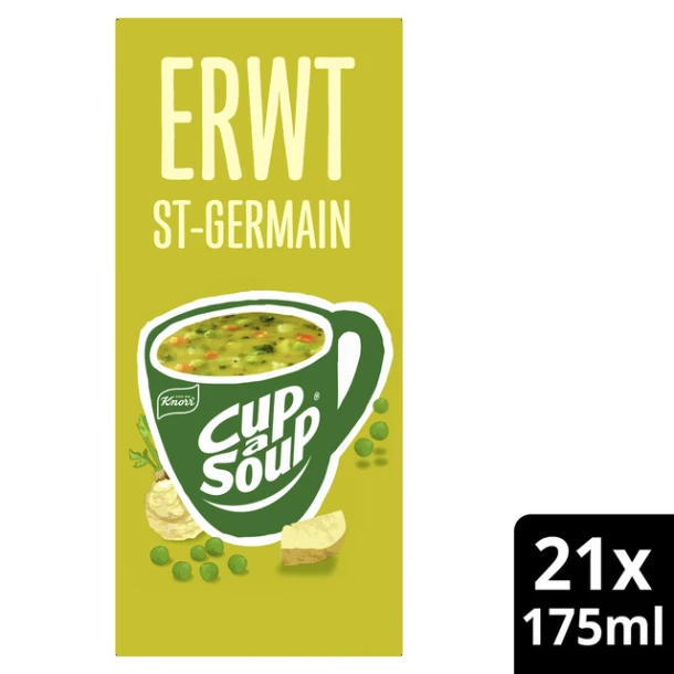 Cup-a-soup erwtensoep, doos 21 zak