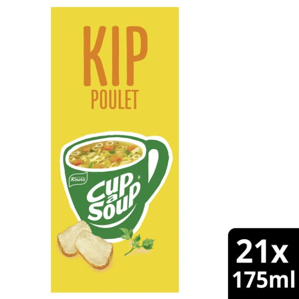 Cup-a-soup Kippensoep, doos 21 zak