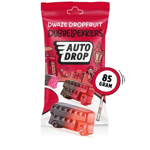 Autodrop dubbeldekkers zak 85 gram