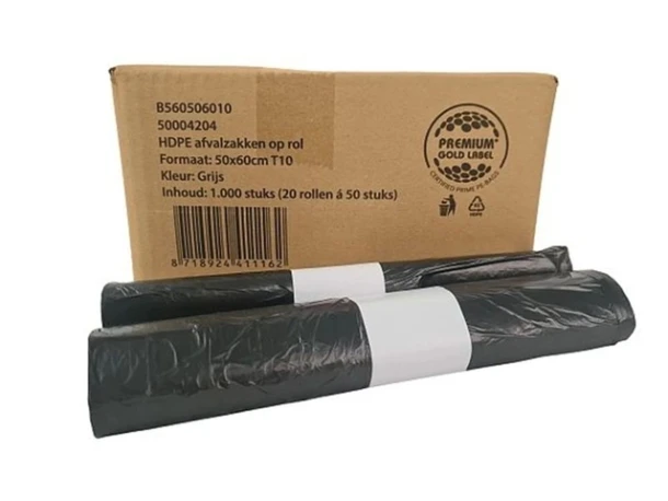 Pedaalemmerzak Vepa Bins 50x60cm T10 24l Grijs