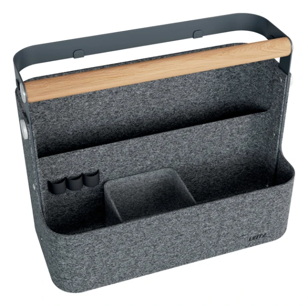 Bureau organizer Leitz draagbaar hangend donkergrijs