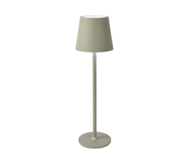 Tafellamp Lumineo led oplaadbaar steady buiten bruin