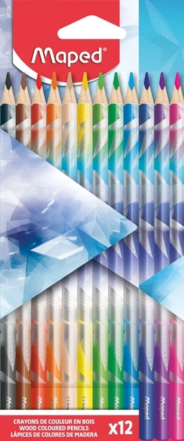 Kleurpotlood Maped Arctic Vibes set à 12 kleuren