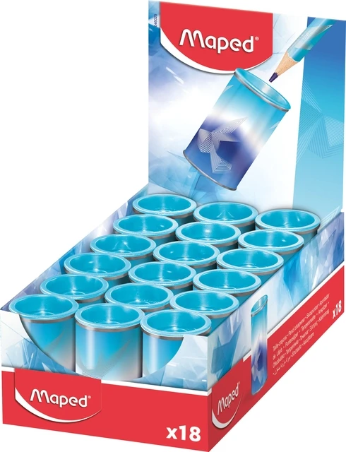 Puntenslijper Maped Arctic Vibes Display 18 Stuks