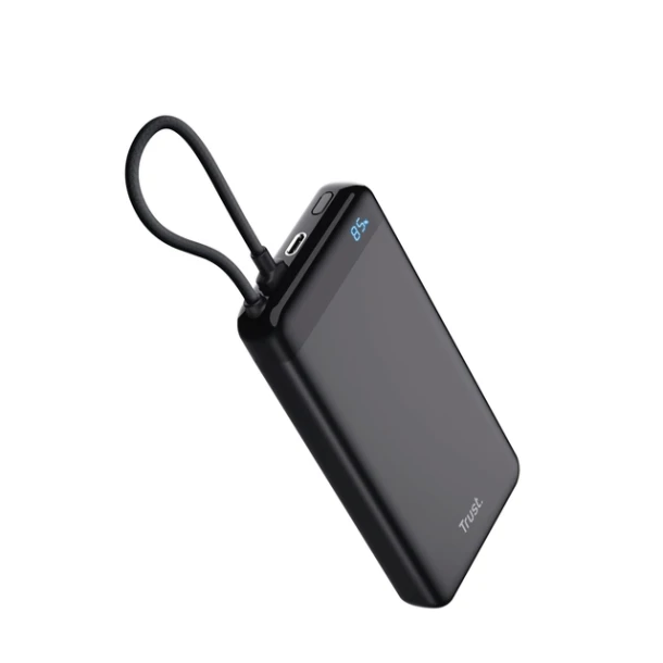 Powerbank Trust Fiera 20.000 met kabel