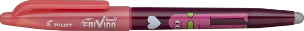 Rollerpen PILOT friXion Friends medium koraalroze