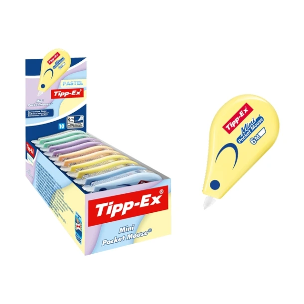 Correctietape Tipp-Ex Mini Pocket Mouse 5mm Ass