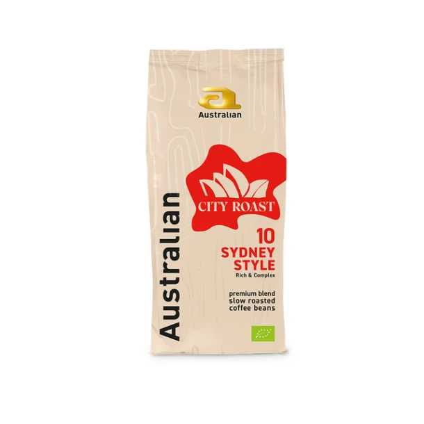 Koffie Australian Sydney Bonen Biologisch 400 Gram