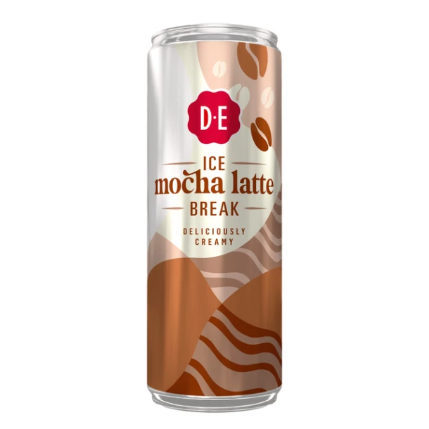 Ijskoffie Douwe Egberts Moccha Latte Blik 250 Ml