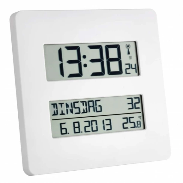 Radiografische klok Able2 met temp weergave