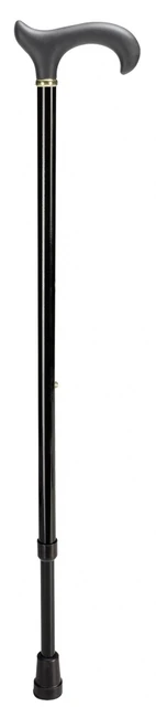 Wandelstok Able2 soft derby handvat zwart