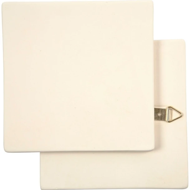 Kunsttegel Creativ Company 130x130x7mm Wit
