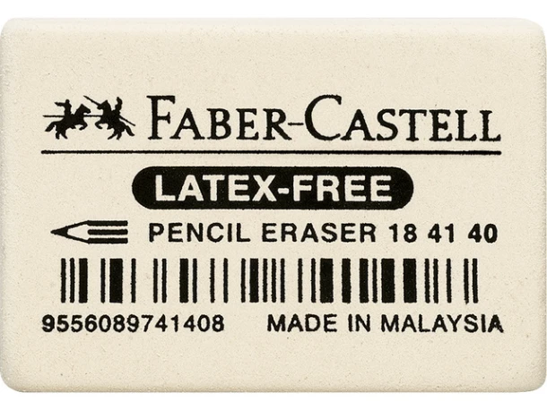Gum Faber Castell 7041 34x26x8mm wit