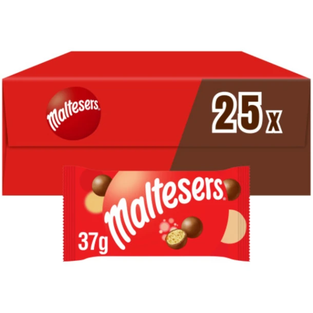 Chocolade Maltesers doos 25 stuks