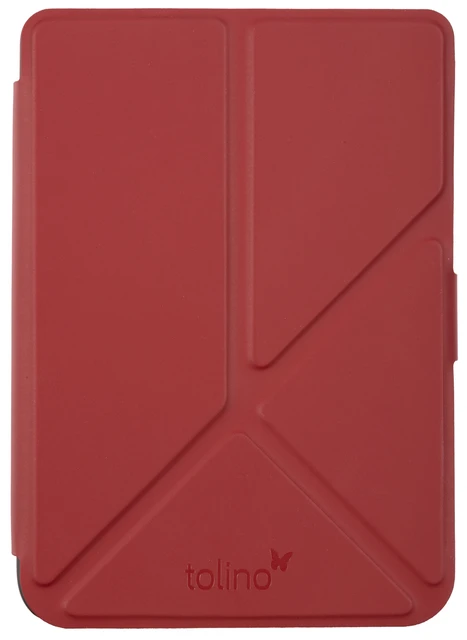 E-reader beschermhoes Tolino Shine Origami rood