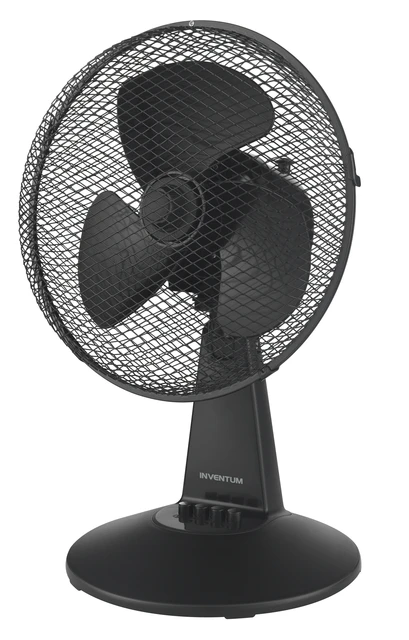 Tafelventilator Inventum Ø 30 cm zwart