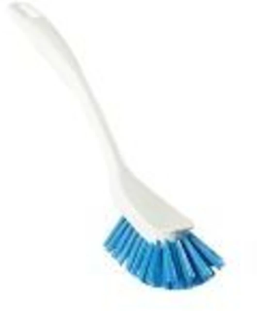 Afwasborstel Vikan Classic Medium 255mm Wit Blauw