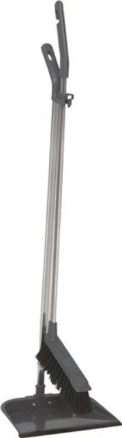 Stofblikset Vikan Ergoclean Met Veger 900mm Grijs