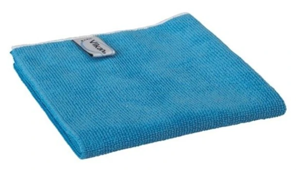 Microvezeldoek Vikan 40x40cm Basic Blauw
