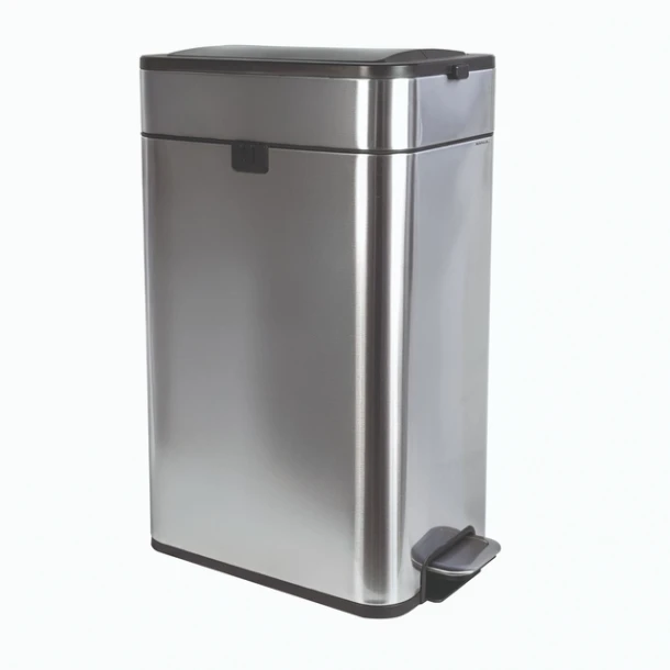 Pedaalemmer Maul Wing 40 Liter Vlinderdeksel Rvs