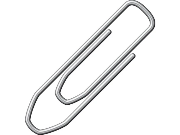 Paperclip Alco 26mm Hoekig 100stuks Verzinkt