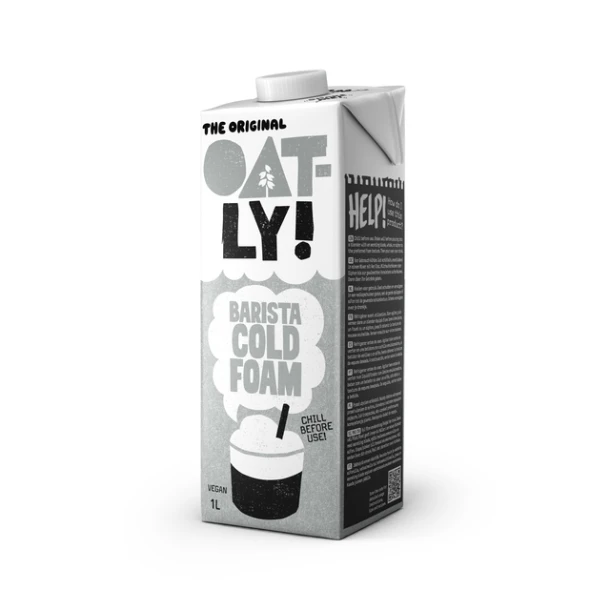 Topping Oatly Barista Cold Foam 1 Liter