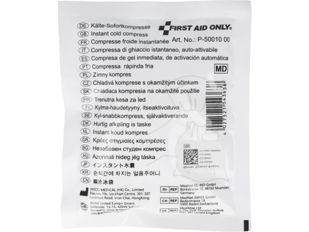 Koelkompres First Aid Only Eenmalig