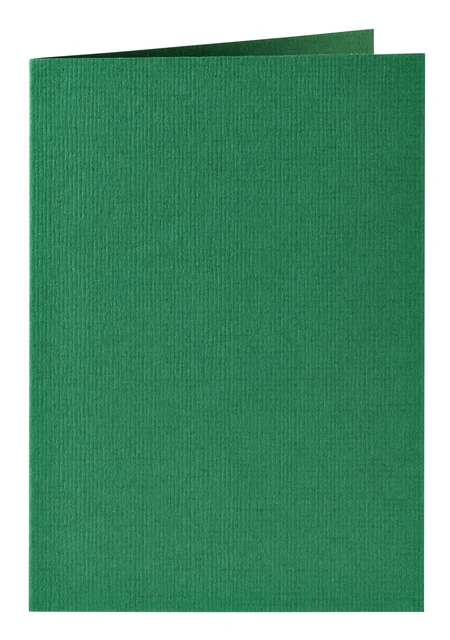 Correspondentiekaart Papicolor dubbel 105x148mm dennengroen pak à 6 stuks