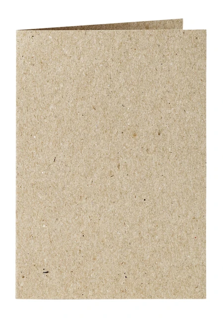 Correspondentiekaart 105x148mm Kraft Grijs