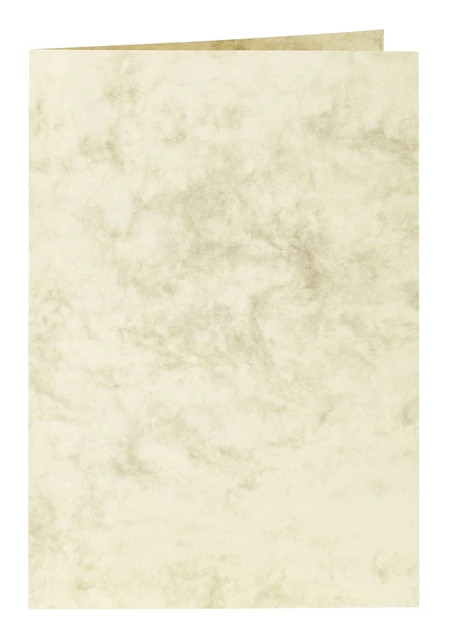 Correspondentiekaart 105x148mm Marble Ivoor