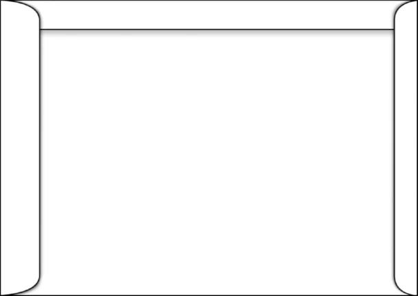 Envelop Quantore akte P185 185x280mm wit 500stuks