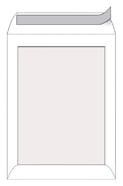 Envelop Quantore P185 bordrug zk. 185x280mm, 100st
