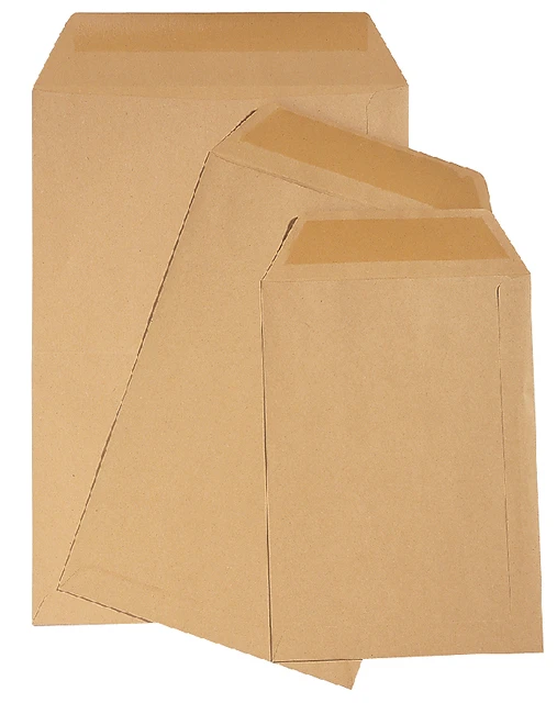 Envelop Quantore loonzak 85x125 70gr bruin 1000stuks