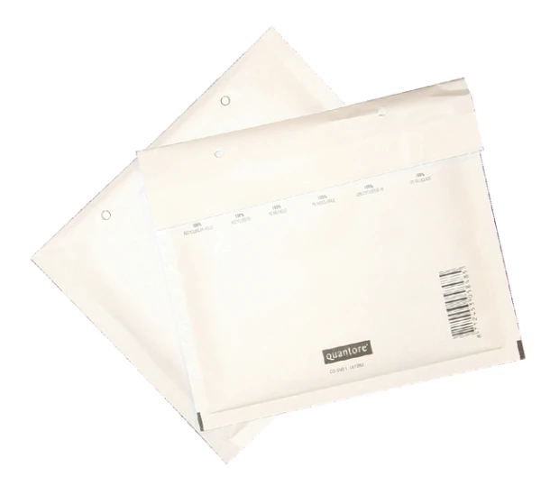 Luchtkussenenvelop Quantore CD 200x175mm wit ds100