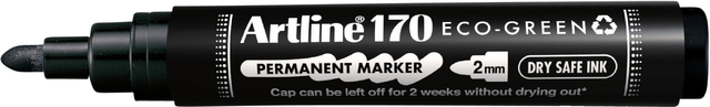 Permanent Marker Artline170 Eco Rond M Zwart