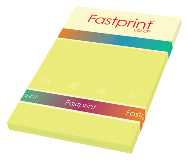 Kopieerpapier Quantore Colour A4 120gr geel 100vel