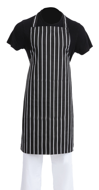 Halterschort Whites Zwart Wit Gestreept