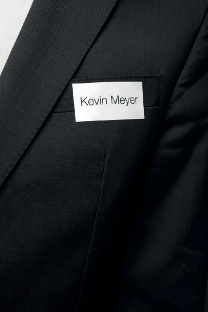 Naambadge Etiket Durable 8334 Badgefix 40x75mm Zk