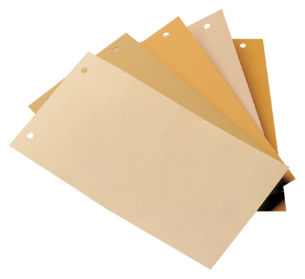 Scheidingsbladen Leitz 1651 Karton 200grams A4 11-rings Grijs