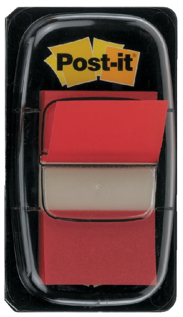 Post-it Index tabs 3M 680-1 rood; per 50st
