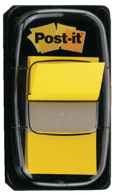 Post-it Index tabs 3M 680-5 geel; per 50st