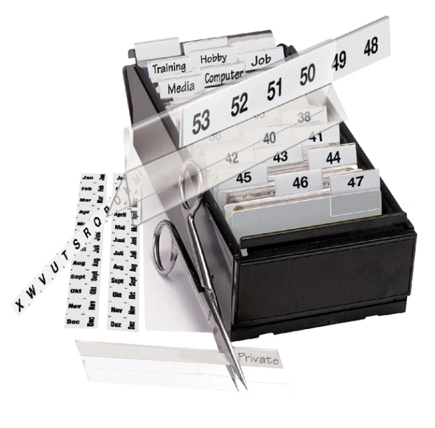 Indextabs 3L 10503 10x150mm zelfkl. wit