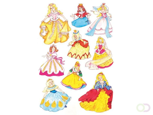 Etiket Herma 3461 DECOR STICKER PRINSESSEN