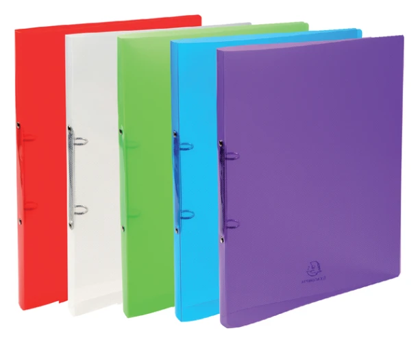 Ringband 2-rings 15mm Exacompta Crystal transp.