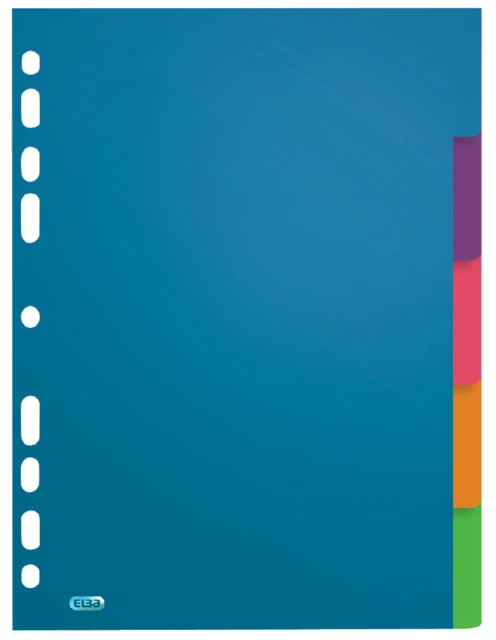 Tabbladen Elba School Life 5tabs A4 11r Pp Transp