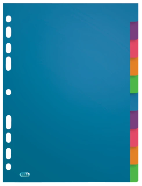 Tabbladen Elba School Life 10tabs A4 11r Pp Transp