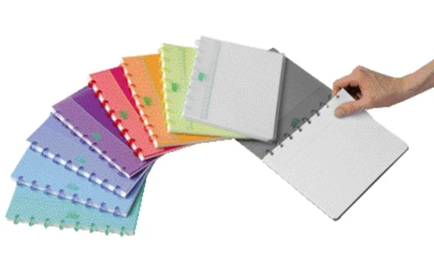 Schrift Adoc Pap-Ex Color A5 Ruit 5mm 144blz Ass