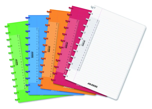 Schrift Adoc Pap-Ex Colorlines A4 Lijn 144blz Ass